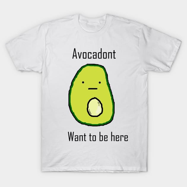 Avocado T-Shirt by Telemiu